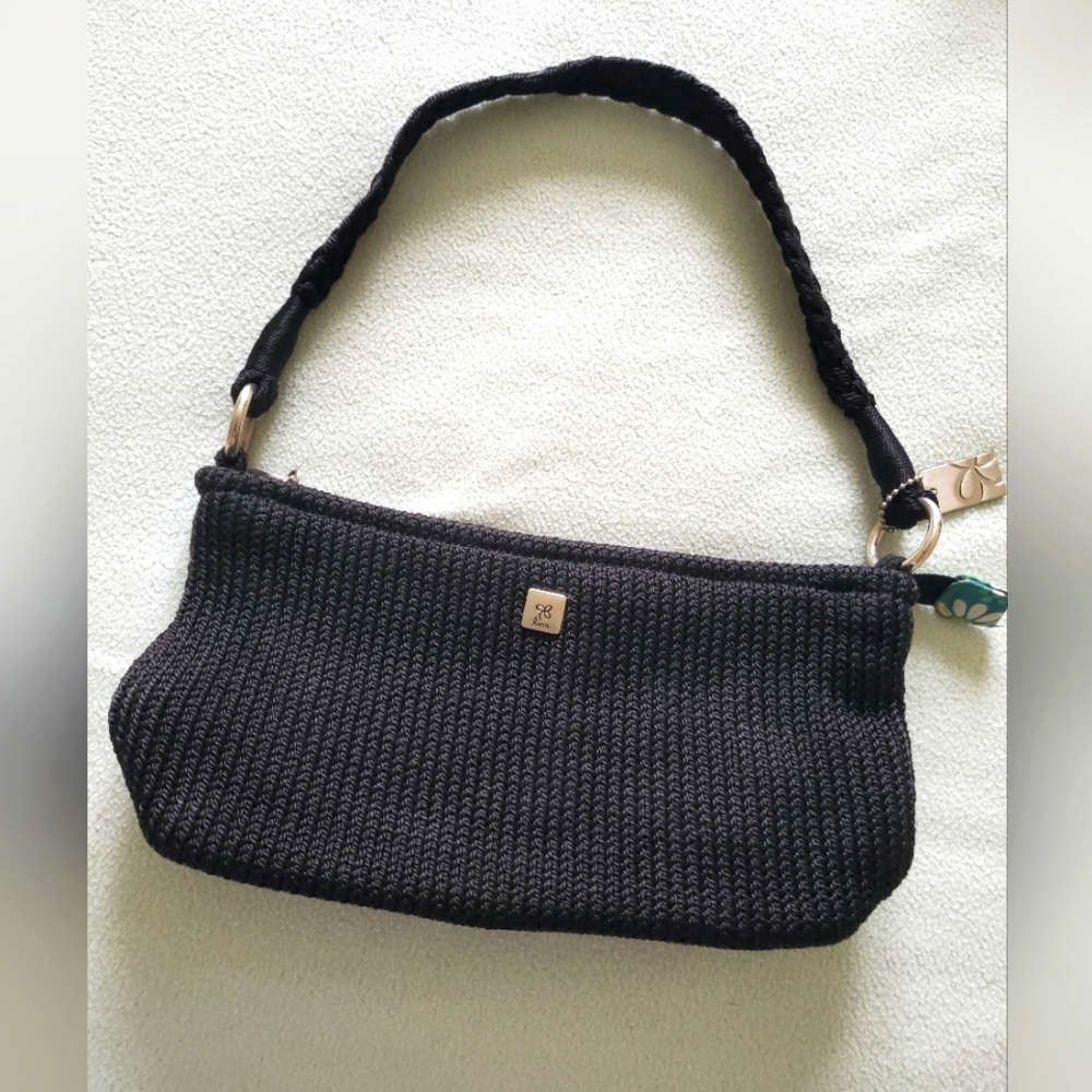Lina black hand bag